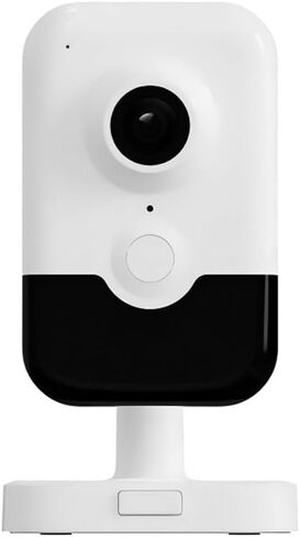 DS-2CD2443G2-IW (W) 4MP Cube Network Security Camera Indoor, Human Body Detection POE IP Camera, 2.8mm Wide Angle Lens, H.265+ ,D-WDR, Build in SD Slot up to 512 GB, Two Way Audio, Work with iVMS-4200 in Kuwait