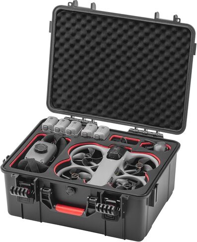 حقيبة حمل صلبة مقاومة للماء من Coyktonty لجهاز DJI Avata 360 Motion Fly More، نظارات متوافقة مع وحدة التحكم N3/RC Motion 3/RC 2 (الجراب فقط) in Kuwait