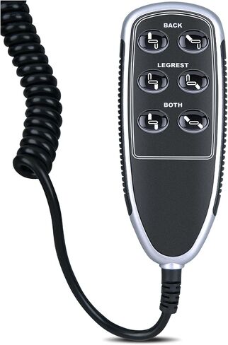 جهاز التحكم عن بعد البديل يناسب طراز La-Z-boy 11850U-07 الجزء #10.00035 REV Power عن بعد قاعدة سرير قابلة للتعديل in Kuwait