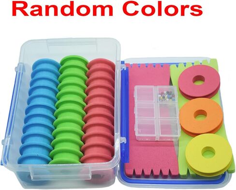 3 Pack 11-Slot Fishing Line Storage Holder for Storing Lines Winding Board Rigs Holder Leader with Tackle Box - EVA Material - Clear Storage Box in Kuwait