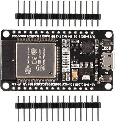 4PCS ESP32 ESP-32S WiFi Development Board Unassembled NodeMCU ESP32S Microcontroller Processor Integrated Chip CP2102 in Kuwait