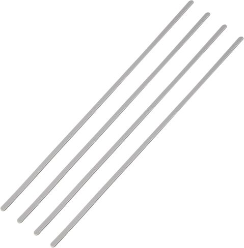 4pcs Laptop Rubber Feet Strips, 11.81x0.24x0.04in Anti-Slip Bumper Bottom Rubber Replacement Feet Strips Accessories for Surface 14.4in Laptop Studio 1 2 3 Series (Gray) in Kuwait