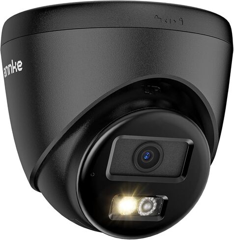ANNKE 3K PoE Security Camera with Red-Blue Strobe Flash Light Alarm, 123° Wide Angle, Smart Dual Light Color Night Vision for Surveillance, AI Detection, H.265+, IP67, 2-Way Audio & 512GB SD Card Slot in Saudi Arabia