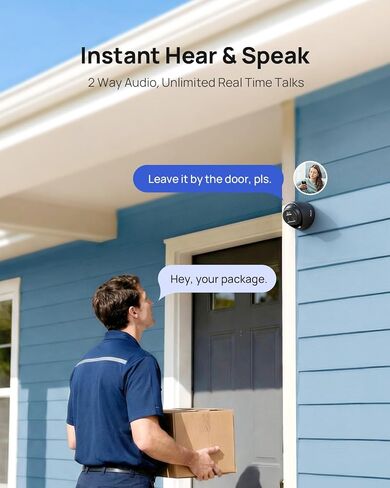 ANNKE 3K PoE Security Camera with Red-Blue Strobe Flash Light Alarm, 123° Wide Angle, Smart Dual Light Color Night Vision for Surveillance, AI Detection, H.265+, IP67, 2-Way Audio & 512GB SD Card Slot in Saudi Arabia