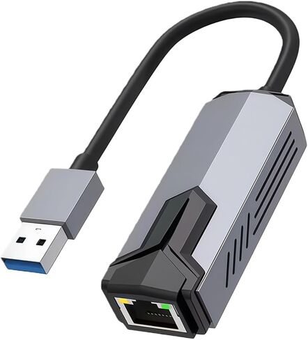 5000Mbps Ethernet Adapter Type C USB3.0 to RJ45 Cable Directly Connection Gigabit Networking for Laptop Accessories Desktop Adapter in Kuwait