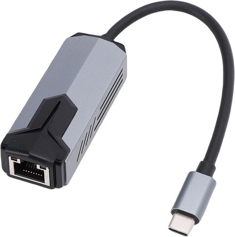 محول إيثرنت USB بسرعة 5 جيجابت في الثانية، غطاء ألومنيوم USB C إلى محول إيثرنت، محول شبكة من النوع C 3.0 إلى RJ45، مثالي لأجهزة الكمبيوتر المحمول وسطح المكتب in Kuwait