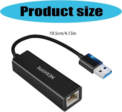 USB3.0 محول إيثرنت 5 جيجابت في الثانية نقل سريع للغاية لسطح المكتب/الكمبيوتر المحمول للسفر والمقابس وتشغيل محولات شبكة USB in Kuwait