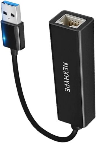 USB3.0 محول إيثرنت 5 جيجابت في الثانية نقل سريع للغاية لسطح المكتب/الكمبيوتر المحمول للسفر والمقابس وتشغيل محولات شبكة USB in Kuwait