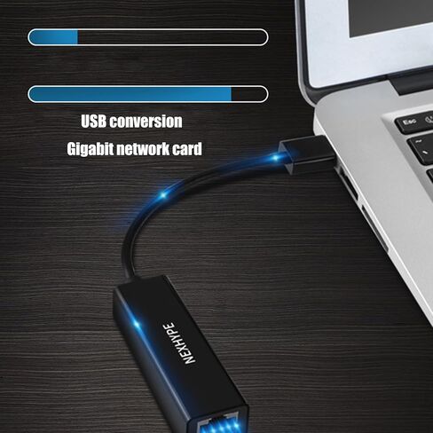 USB3.0 محول إيثرنت 5 جيجابت في الثانية نقل سريع للغاية لسطح المكتب/الكمبيوتر المحمول للسفر والمقابس وتشغيل محولات شبكة USB in Kuwait