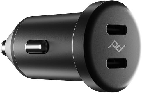 Peak Design Premium Dual USB-C Car Charger – 45W Total Output, Compact Metal Car Adapter, Fast Charging Compatible with iPhone, Android, Tablets & More – Low Profile Aluminum Build in Saudi Arabia