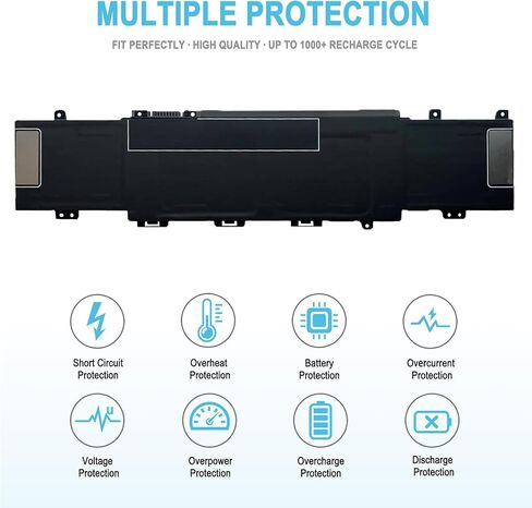TI04XL M24563-005 Replacement Laptop Battery for Hp Envy 17-CH000 17-CR000 17M-CH000 17t-CH000 17-ch0xxx 17-cr0079ng 17-ch0026ur 17m-ch0013dx Series TI04055XL M24420-1C1 HSTNN-IB9T M24420-1D1 TIO4XL in Kuwait