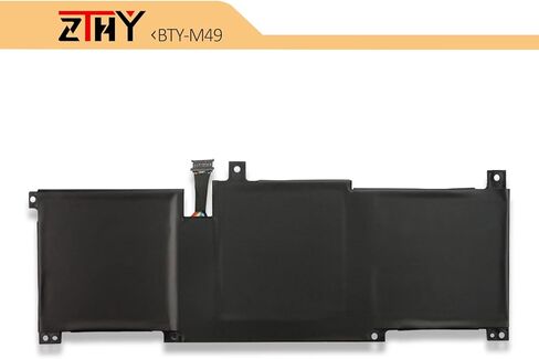 BTY-M49 Laptop Battery Replacement for MSI Modern 14 B4M B4MW B10M B10MW B10R B10RAS B11M B11MO B11MW B11SB Prestige 14 A10M A10RAS A10RB A10RD A10SC A11MT Summit E14 A11SCS A11SCST MS-14C1 MS-14DK in Kuwait