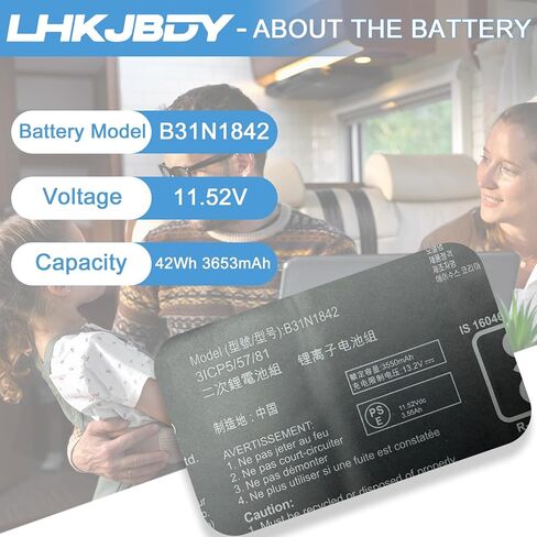 B31N1842 Laptop Battery Replacement for ASUS VivoBook 15 M513 S513EA S513IA X513EA X513EP VivoBook S15 K531FA K531FL S530FA S531FA S531FL S5500FL V531FA Series 3ICP5/57/80 0B200-03440000 in Kuwait