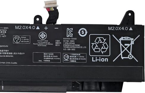 بطارية CC03XL 56Wh بديلة لـ HP EliteBook 850 855 G7 / EliteBook 850 855 G8 / ZBook Firefly 15 G7 G8 Series HSTNN-IB9W L77622-171 HSTNN-UB8W L77622-541 L77991-005 11.55 فولت in Kuwait