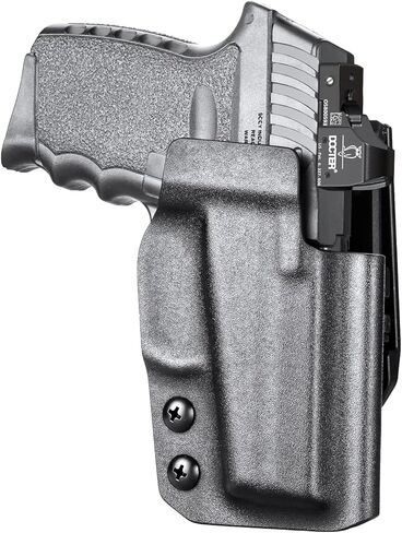 OWB Holster Compatible with SCCY 9mm CPX1 CPX2 Without Rail, Level II Retention Outside Waistband Open Carry for SCCY CPX-1 CPX-2, Not fit Rail Version, Paddle 360 Degrees Adjustable in Kuwait