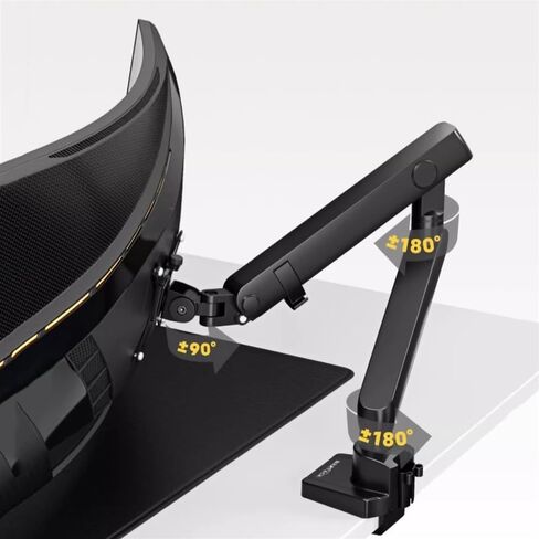 Monitor Desk Mount Holds Up to 26.4Lbs for 17-40" Screens, Mount 75X75, 100X100 Monitors Arm in Kuwait