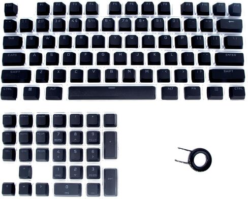 PBT Keycaps Compatible with Corsair K100, K70 RGB TKL/PRO/Pro Mini, K65 Mini Corsair Mechanical Keyboards in Kuwait