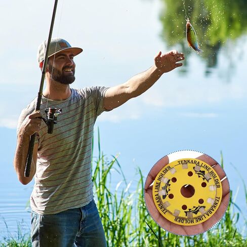 6 Pack Tenkara Line Holder Cards Colorful Fishing Winder Holder Clip Tenkara Line Keeper for Fishing Lover in Kuwait