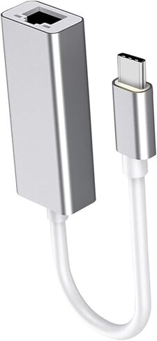 USB-C to RJ45 Ethernet Adapter 1000Mbps Support WiFi Laptop Gigabit Network Connection 802.11n in Kuwait