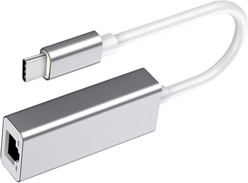 محول USB-C من النوع C إلى RJ45 Ethernet بسرعة 1000 ميجا بت في الثانية بطاقة شبكة خارجية للكمبيوتر المحمول لألعاب بث الفيديو في الولايات المتحدة in Kuwait