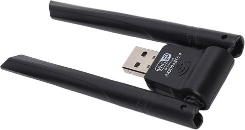 محول شبكة USB لاسلكي واي فاي 6 بلوتوث التوصيل والتشغيل 900 ميجابت في الثانية ثنائي النطاق للكمبيوتر الشخصي in Saudi Arabia