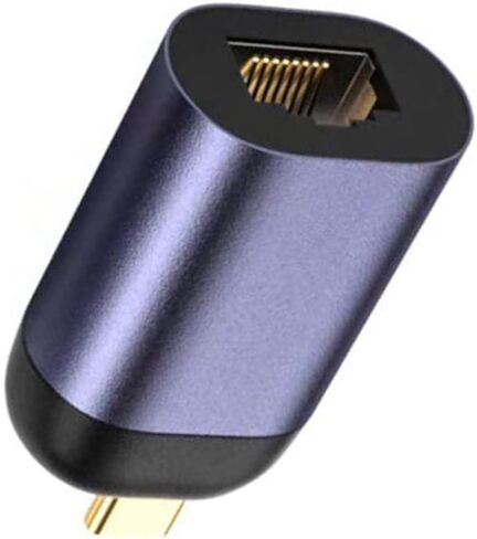 Type-C to RJ45 Ethernet LAN Network Adapter Hub for Laptop Tablet, USB C to Ethernet Adapter in Kuwait