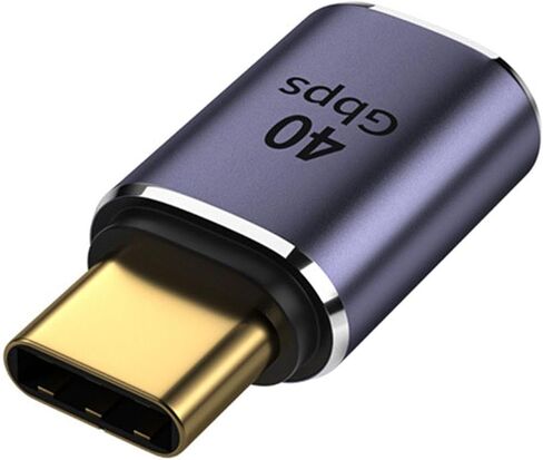Type-c 40Gbps Data Transfer Adapter Type C Female to Male Extender Adapter for Devices Gold Plating Process in Kuwait