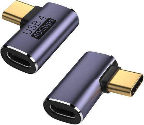 Type-c 40Gbps Data Transfer Adapter Type C Female to Male Extender Adapter for Devices Gold Plating Process in Kuwait