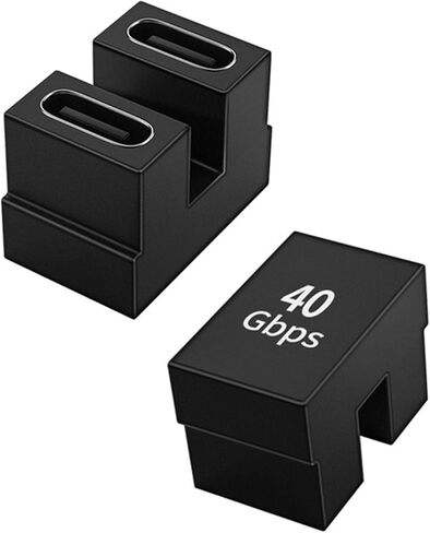 Type-c 40Gbps Data Transfer Adapter Type C Female to Male Extender Adapter for Devices Gold Plating Process in Kuwait