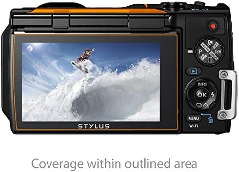 واقي شاشة BoxWave متوافق مع Olympus TG-860 - ClearTouch مضاد للوهج (عبوتان)، طبقة رقيقة غير لامعة مضادة لبصمات الأصابع in Kuwait