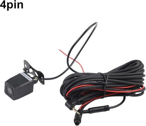 كاميرا الرؤية الخلفية للسيارة DVR - كاميرا احتياطية AHD 1080P مع واجهة 4-Pin 2.5 مم، متوافقة مع 12 فولت، غطاء ABS، مناسبة لمعظم المركبات in Kuwait