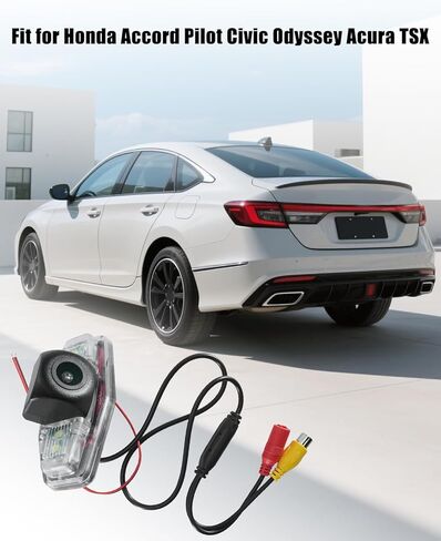 Car Back Up Rear View Reverse Parking Camera Fit for Honda Accord Pilot Civic Odyssey Acura TSX in Kuwait
