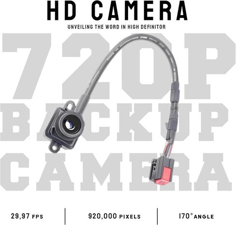 Anpher Backup Camera Compatible with 2014-2020 Dodge Ram ProMaster 1500 2500 3500 Rear View Camera Replace OE 6MJ97ZZZAA 68288201AA in Kuwait
