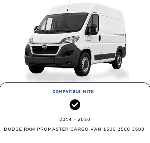 Anpher Backup Camera Compatible with 2014-2020 Dodge Ram ProMaster 1500 2500 3500 Rear View Camera Replace OE 6MJ97ZZZAA 68288201AA in Kuwait