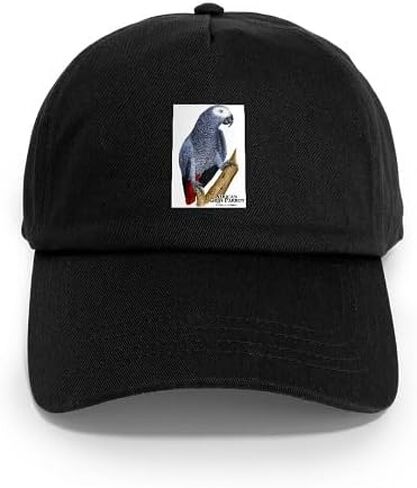 CafePress African Gray Parrot Cap Capable Capeball Cap in Saudi Arabia