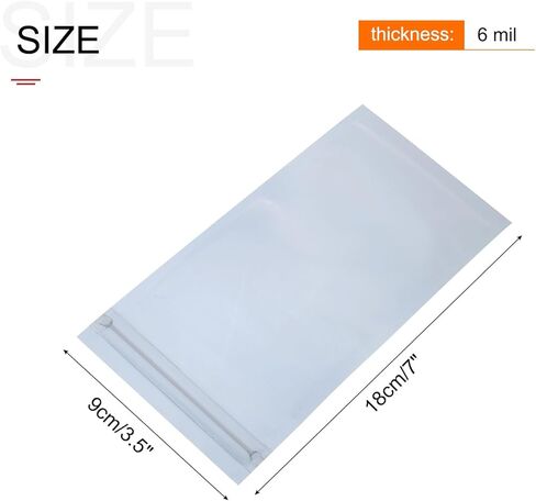 Anti Static Bags Shielding Bag 50pcs 3.5x7inch(9x18cm) Resealable with Labels for Hard Drive HDD SSD PCB Board in Kuwait