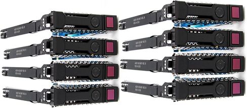 8 عبوات 2.5 بوصة 651687-001 651699-001 علبة القرص الصلب متوافقة مع HP G8 G9 DL120 DL160 DL180 DL360 DL380 DL320e DL360p DL380p DL388 DL560 DL385 Server HDD Chips Screws in Kuwait