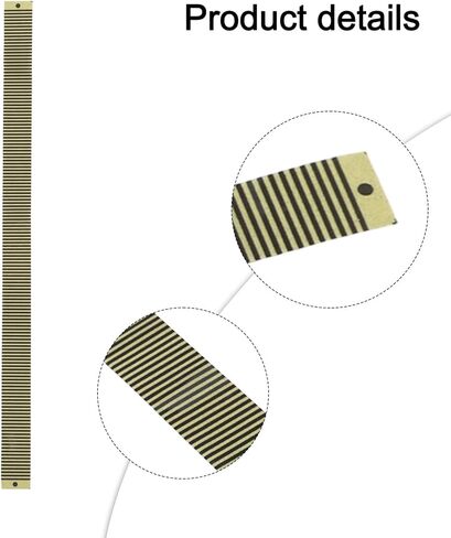 كابل شريط إصلاح البكسل بشاشة LCD لسلسلة E36 3 (1992-1999) OBC، أصفر، 162 × 9 مم، مادة ABS in Kuwait