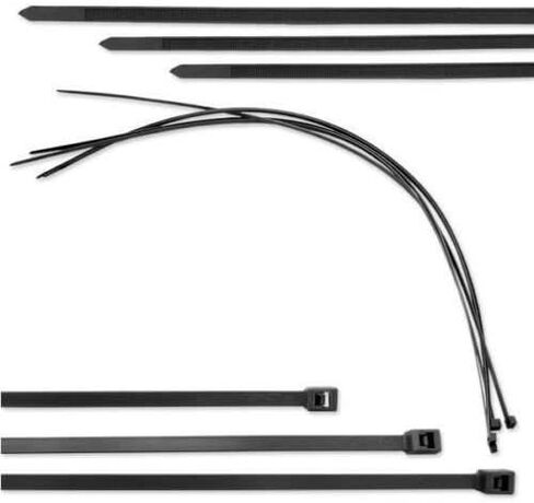 1,000 Pack 15" Heavy Duty Black Nylon UV Resistant Zip Tie in Kuwait