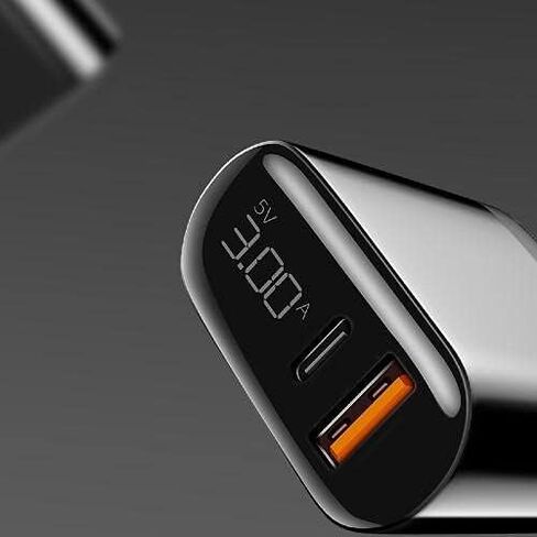 شاحن BoxWave متوافق مع الكمبيوتر المحمول والكمبيوتر اللوحي Kano PC الذي يعمل باللمس 1110-01 (11.6 بوصة) - شاحن حائط PowerDisplay PD (18 واط) - أسود جيت in Kuwait