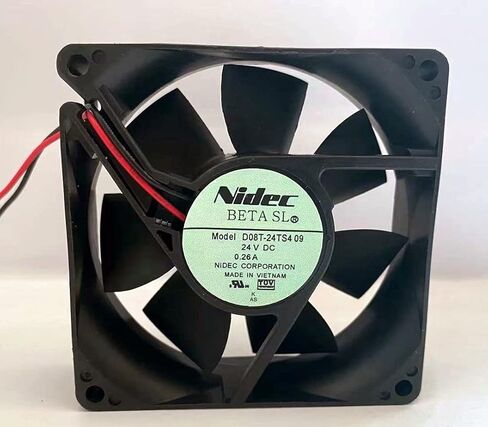 D08T-24TS4 09 Nidec 24V 80mm Fan, 24V 0.26A 8025 high air Volume Chassis Cooling Fan in Kuwait