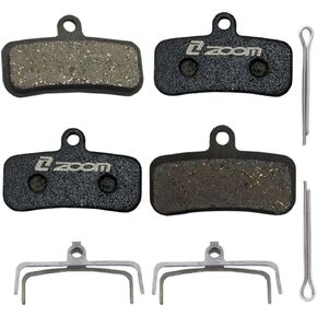 AKANTOR Two Pairs 4-Piston Brake Pads Four-Piston Oil Semi Metal Bicycle Brake Pads for Zoom HB876 Shimano D02S XT M9020 M8020 Saint M640 M800 M810 M820 M520 M420 876 Disc Brake