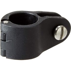 Sea Dog 273162-1 Hinged Jaw Slide Fitting with Bolt - 7/8", Black
