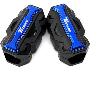Fit for Yamaha Tenere 700 XTZ 700 Super TENERE 1200 XTZ 1200 Motorcycle Engine Guard Bumper Crash Bar Slider (Extension) All Year (Black)