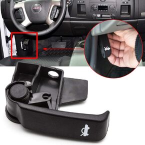 Xotic Tech Hood Latch Release Pull Handle 15741109 Repair Kit Compatible with Chevrolet Chevy GMC Cadillac C3500 C1500 K1500 1995-2007 Pickup Truck