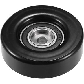 uxcell Drive Belt Tensioner Assembly Accessory Idler Pulley Tightener Pulley No.1753077E00 for Suzuki SX4 2007-2009 Black Metal