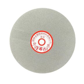 uxcell 6-inch Grit 240 Diamond Coated Flat Lap Wheel Grinding Sanding Polishing Disc
