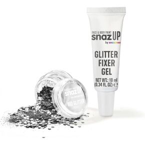 Snazaroo Bio Glitter Kits, 10ml (.34-oz) Tub, Fuchsia