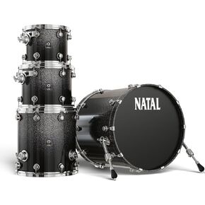 Natal KMA-F20-MSF1 Originals Series Maple Fusion 20 4-Piece Shell Pack - Midnight Sparkle Fade
