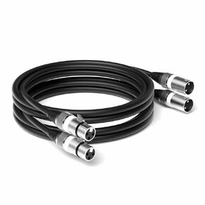 XLR Cable-Premium Balanced XLR Microphone Cable, 3-pin XLR Male to Female Speaker Microphone Cable with OFC Conductors, for Studio Recording and Live Productions(30TF)